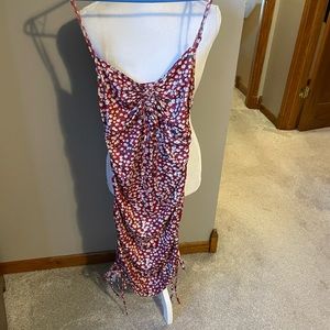 Floral form fitting dress!